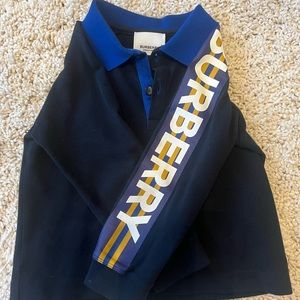 Perfect condition Burberry long sleeve polo. Worn few times.